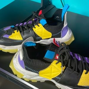 NEW Southpole Spain 01M athletic shoes Graffiti Street Art design men's 10.5